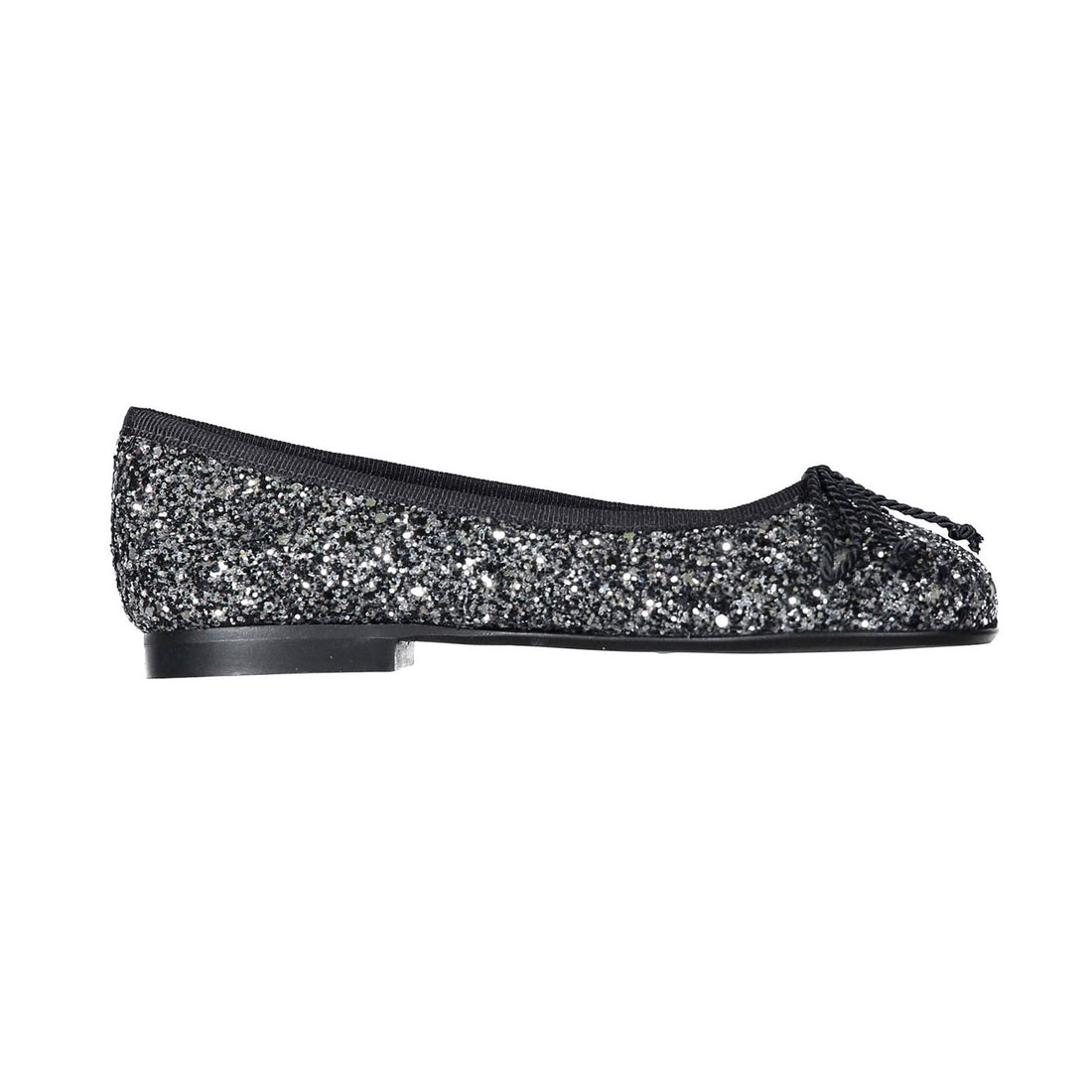 Papanatas Silver Glitter Ballet Flat