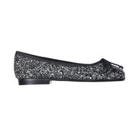Papanatas Silver Glitter Ballet Flat