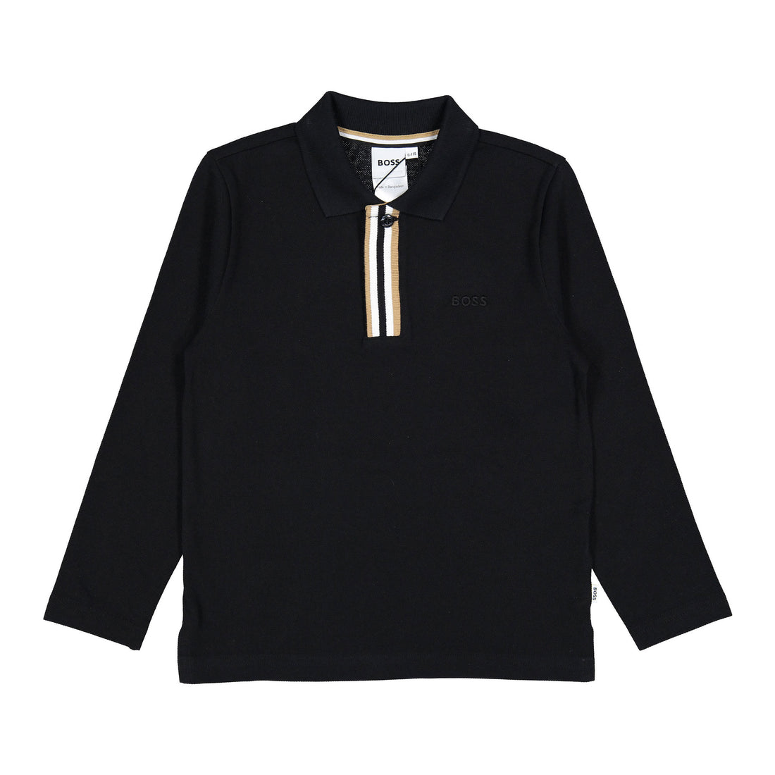 Hugo Boss Black Long Sleeve Polo