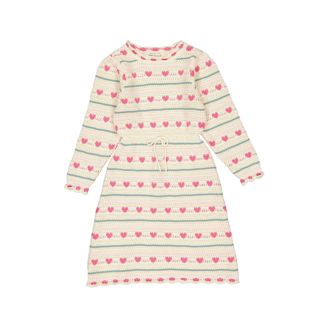 Bebe Organic Heart Knit Josie Special Dress