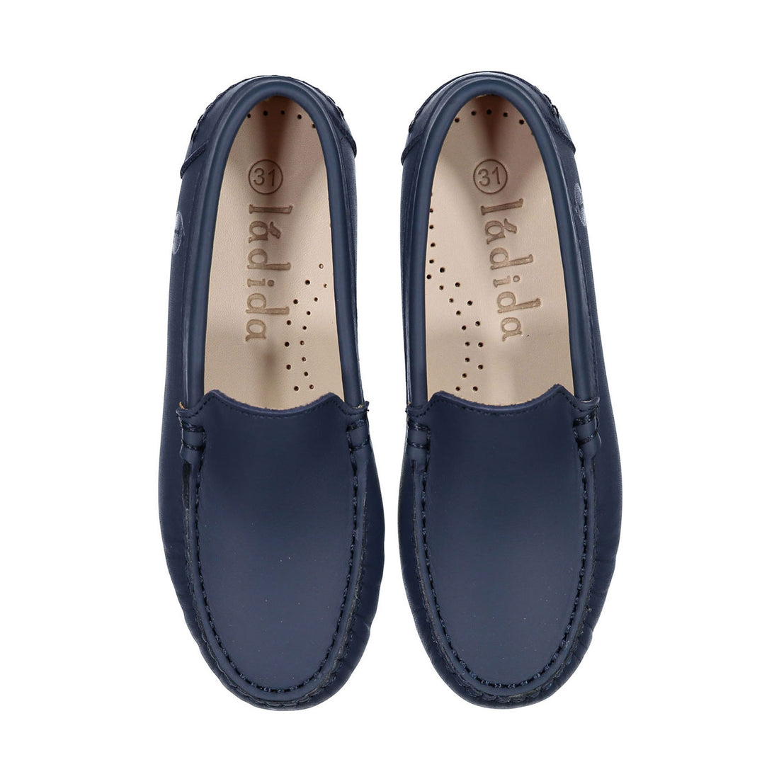 Ladida Shoes Navy Leather Loafer