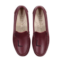 Ladida Shoes Dark Burgundy L Embroidered Loafer