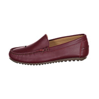 Ladida Shoes Dark Burgundy L Embroidered Loafer