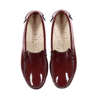 Ladida Shoes Brick Patent Leather Loafer