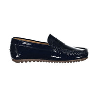 Ladida Shoes Navy Patent Penny Loafer
