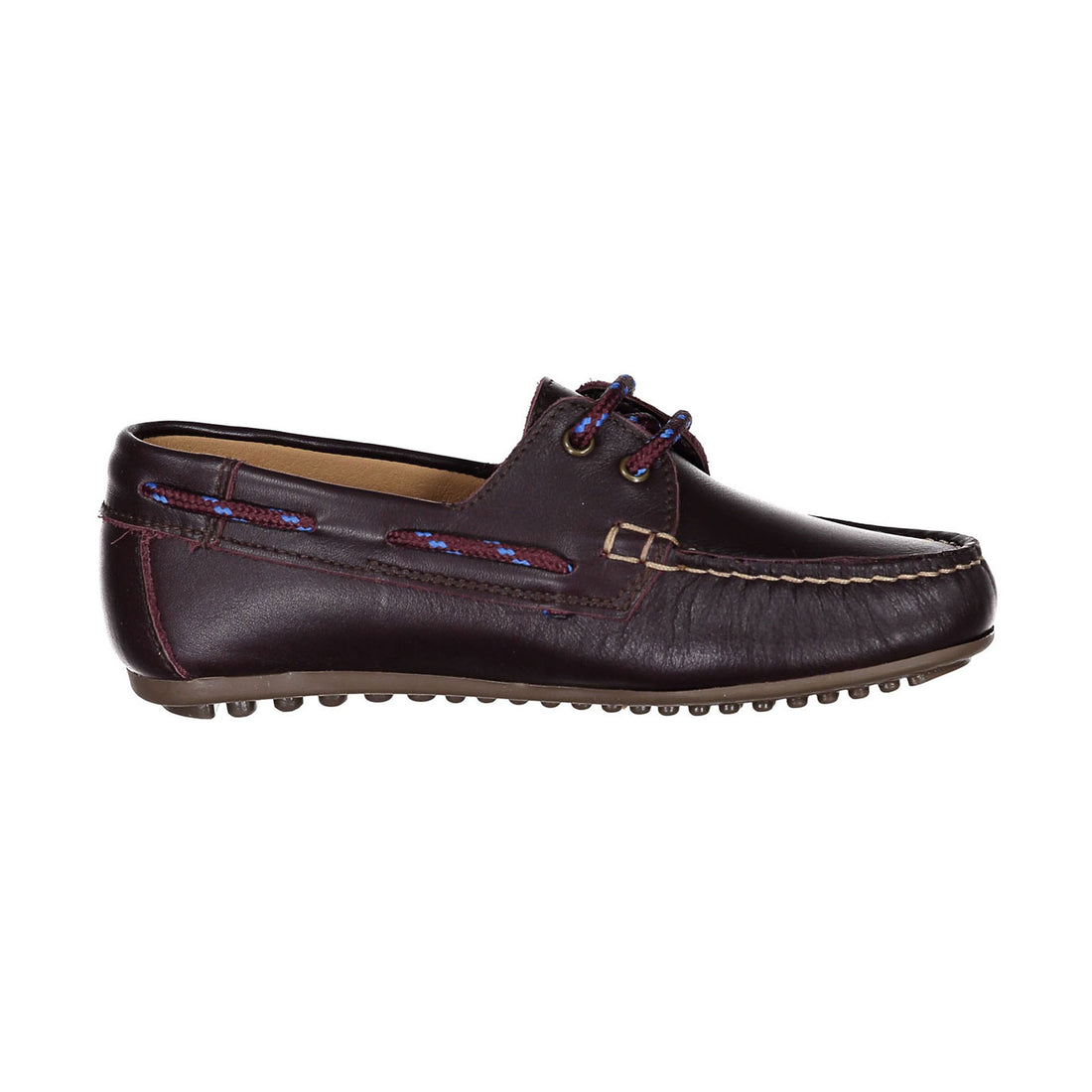Ladida Shoes Burgundy Boat Loafer