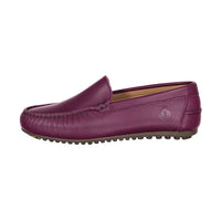 Ladida Shoes Magenta Leather Loafer