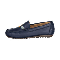 Ladida Shoes Navy Bee Embroidered Loafer
