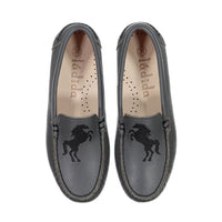 Ladida Shoes Grey Horse Loafer