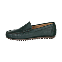 Ladida Shoes Emerald Leather Penny Loafer