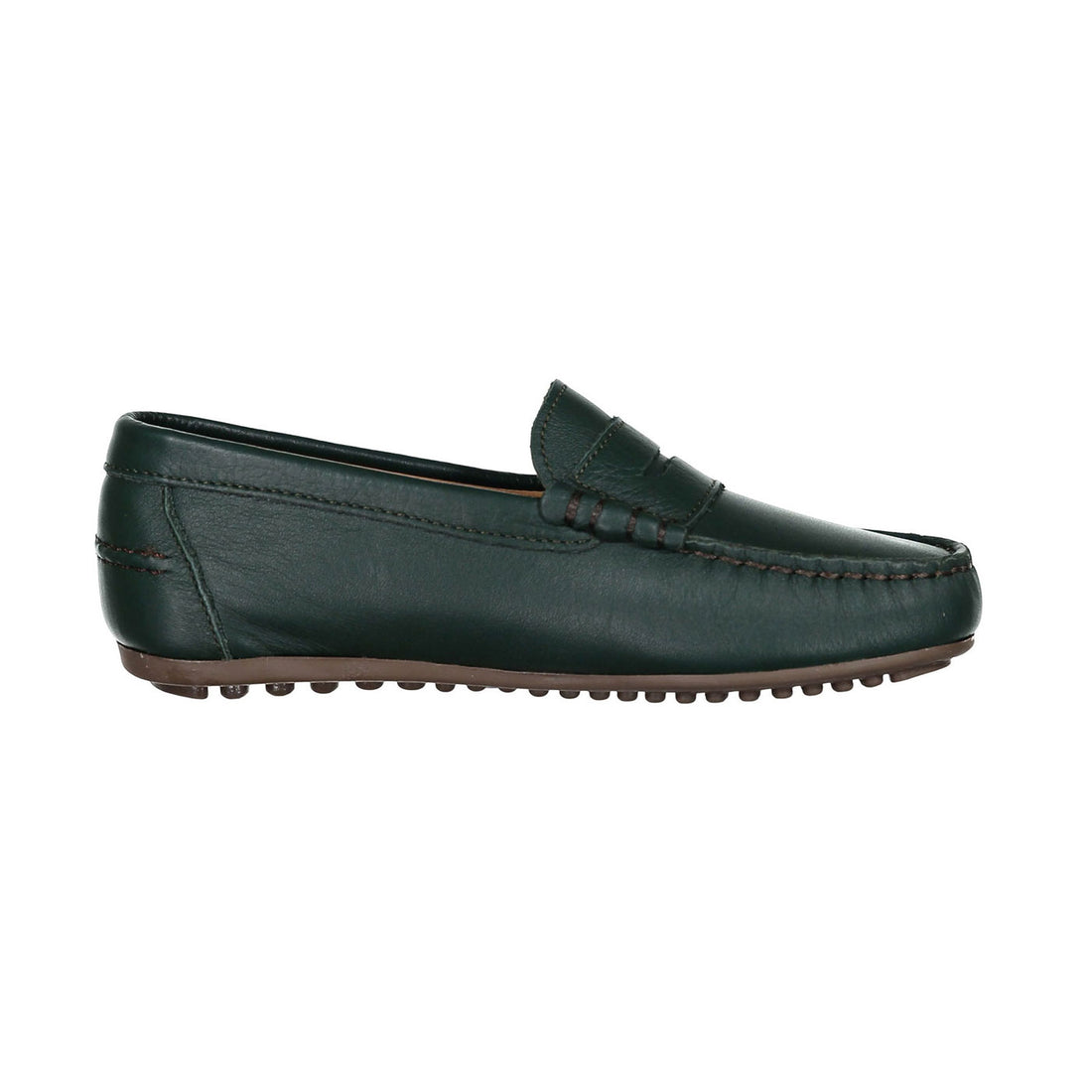 Ladida Shoes Emerald Leather Penny Loafer