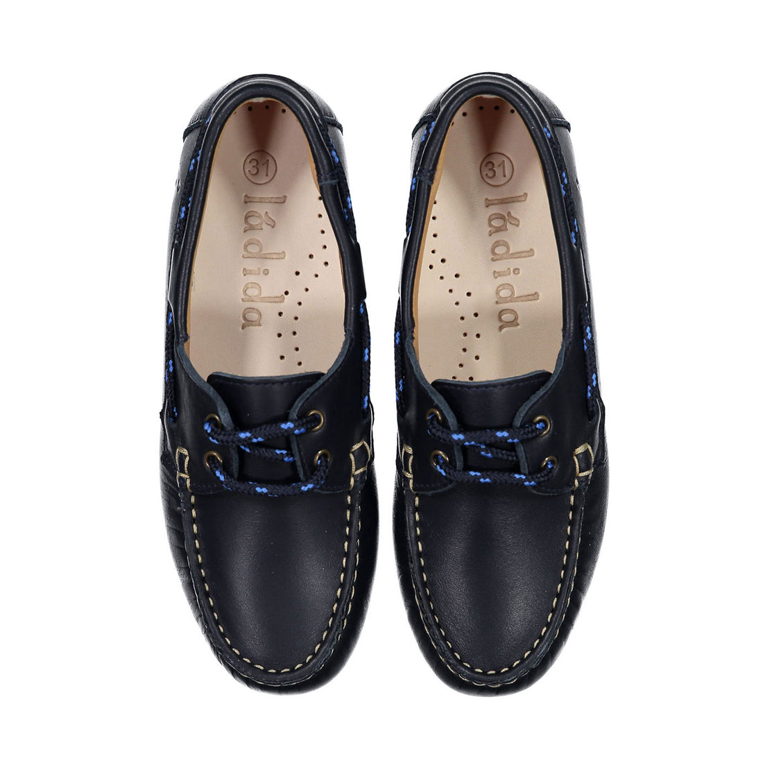 Ladida Shoes Navy Boat Loafer