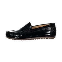 Ladida Shoes Black Patent Penny Loafer