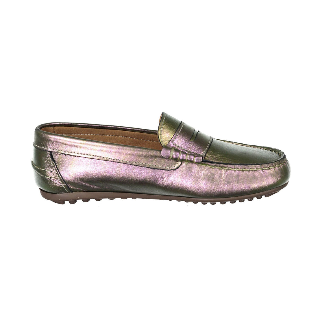 Ladida Shoes Rose Metallic Penny Loafer