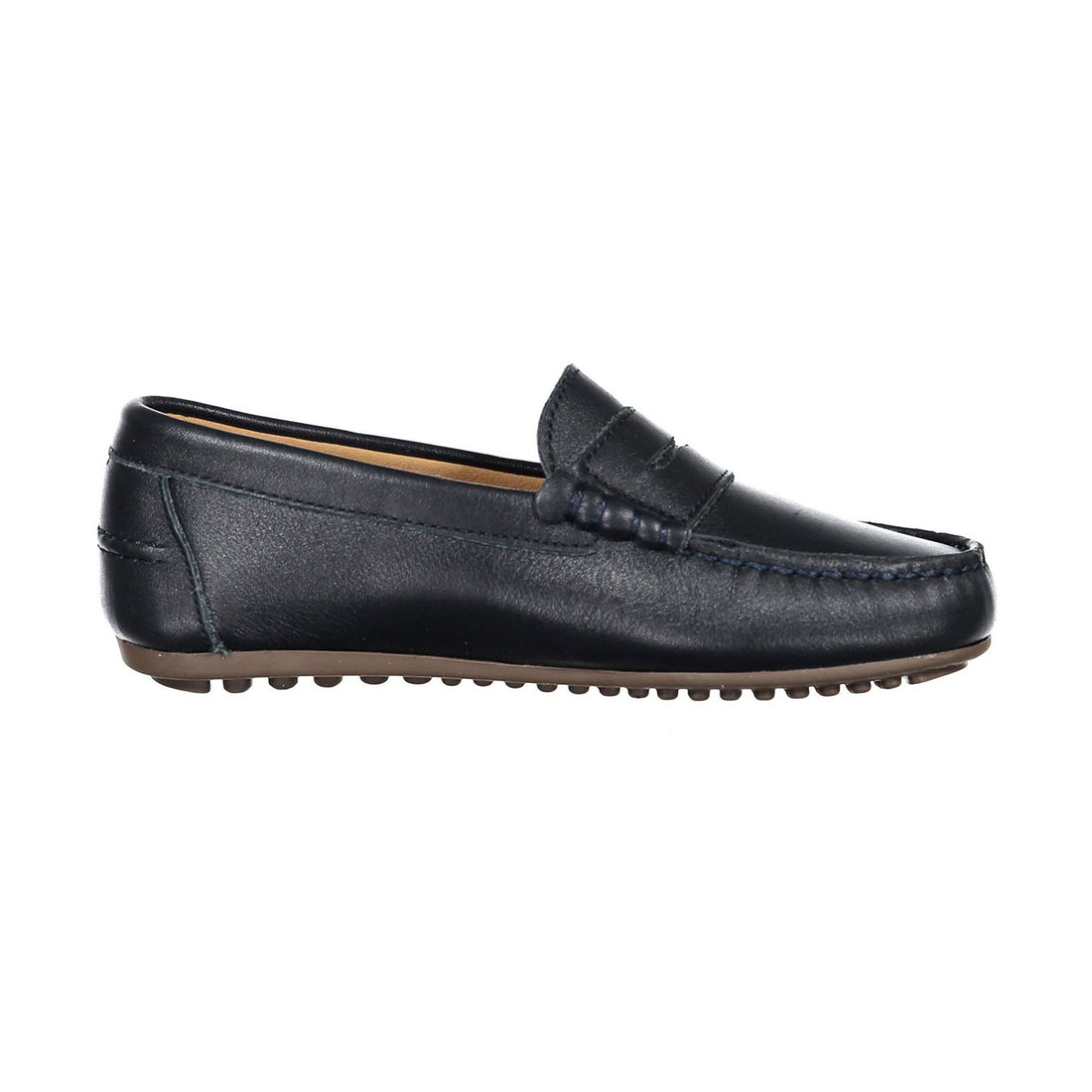 Ladida Shoes Deep Navy Leather Penny Loafer