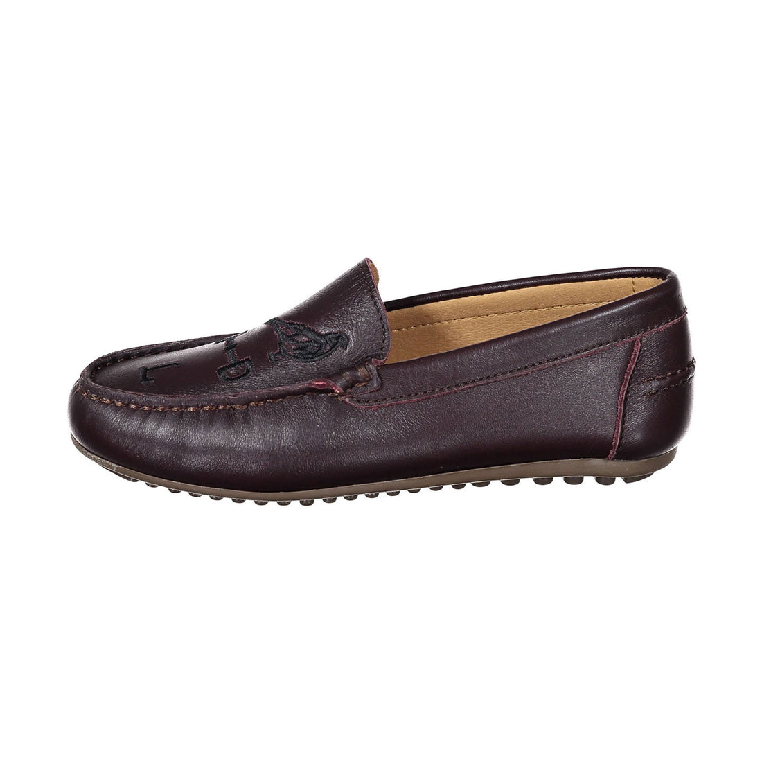 Ladida Shoes Raspberry Buckled Embroidered Loafers