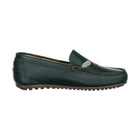 Ladida Shoes Emerald  Bee Embroidered Loafer