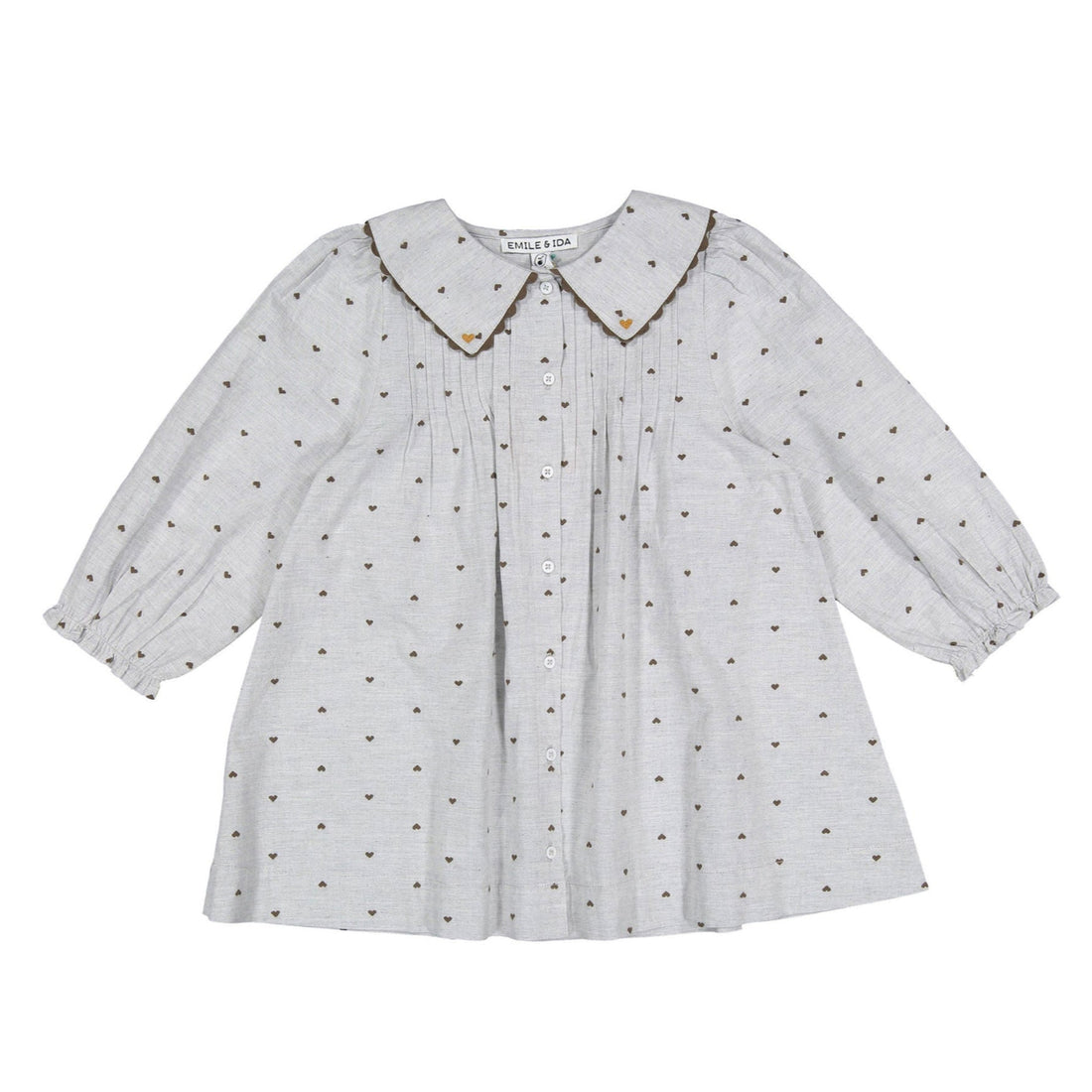 Emile et Ida Coeur Jacquard Dress
