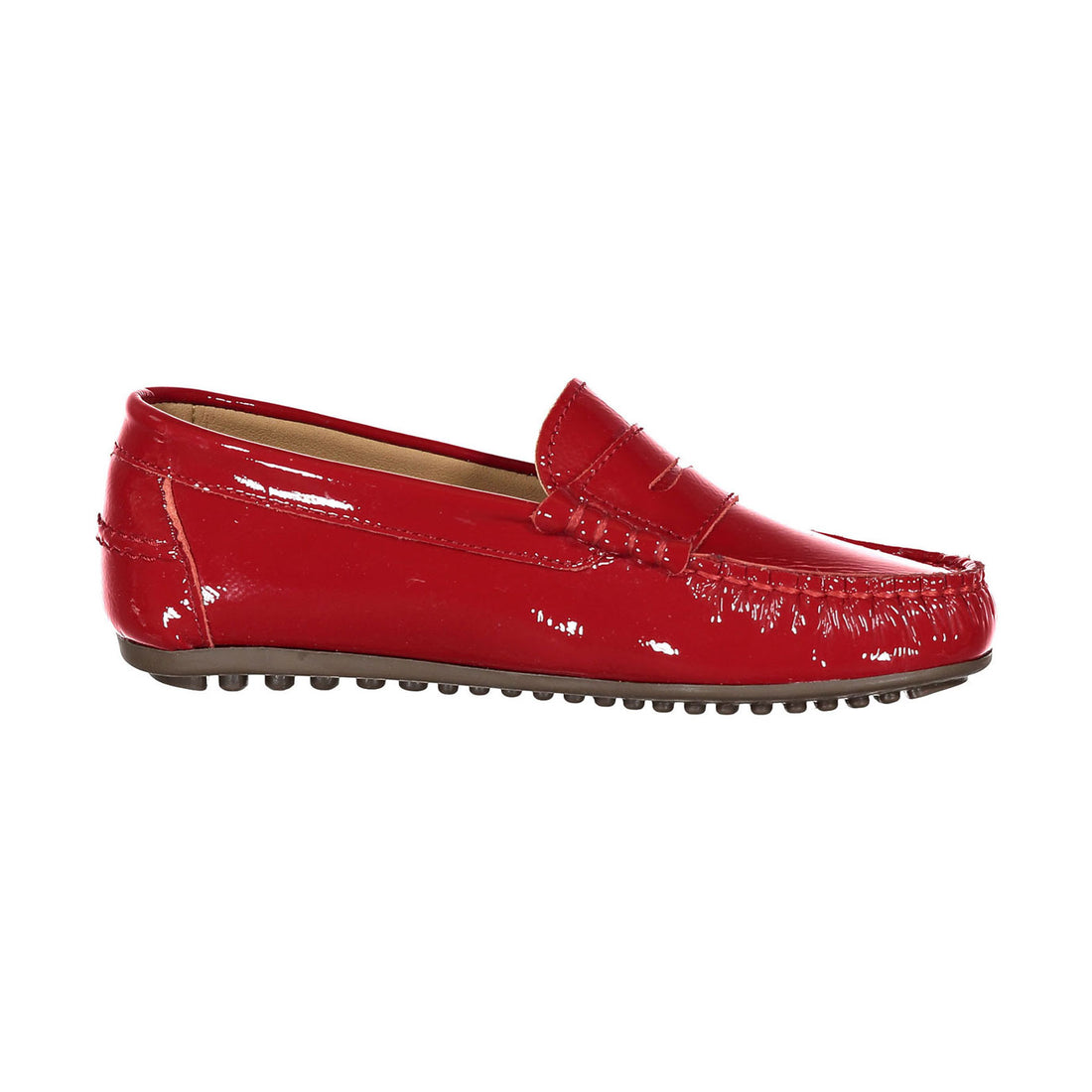 Ladida Shoes Cherry Patent Penny Loafer