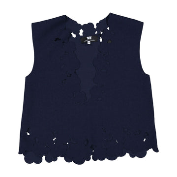 Navy Mindy Rue Top
