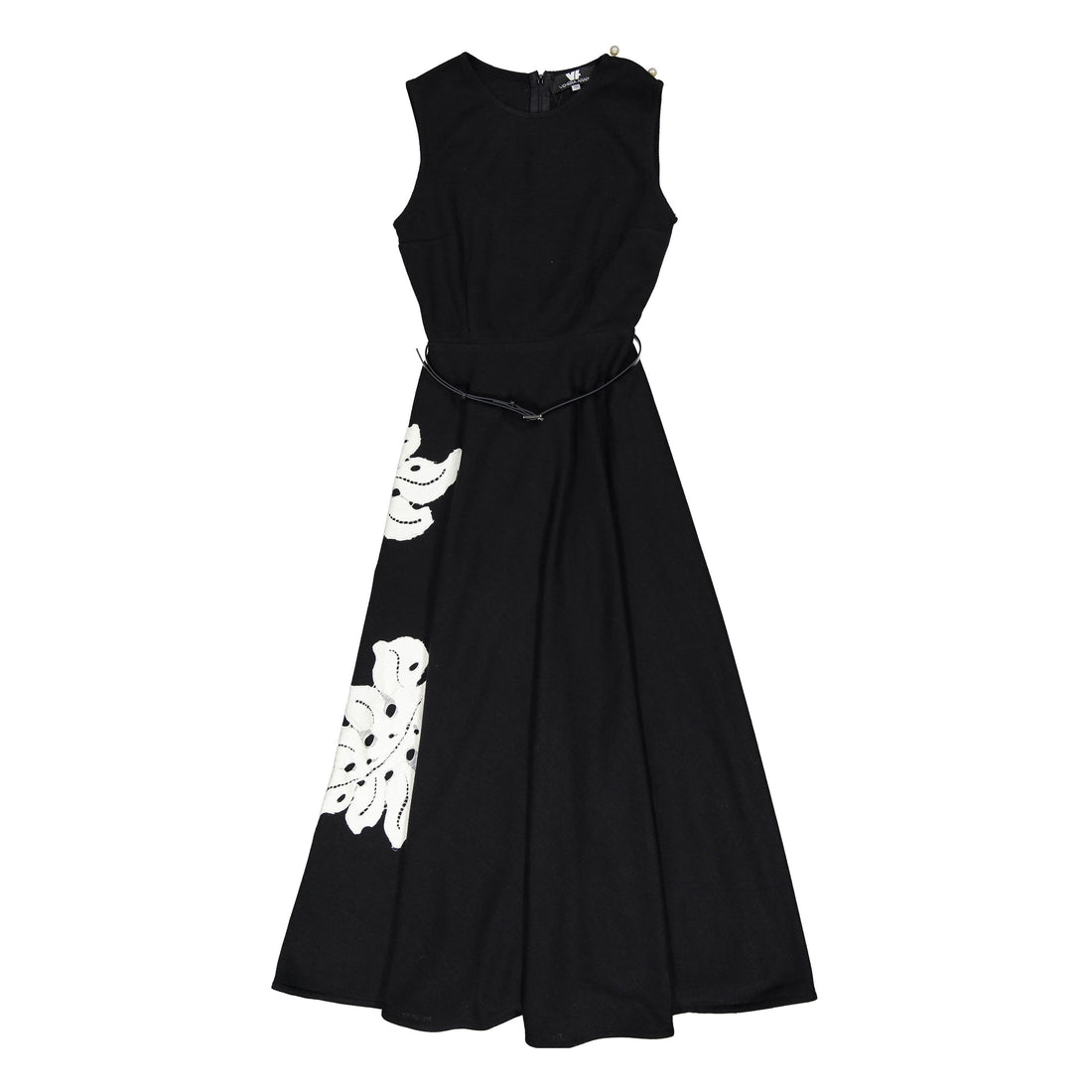 Venera Arapu Black Crep Bliss Dress