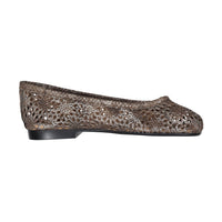 Papanatas Tan Crochet Ballet Flat