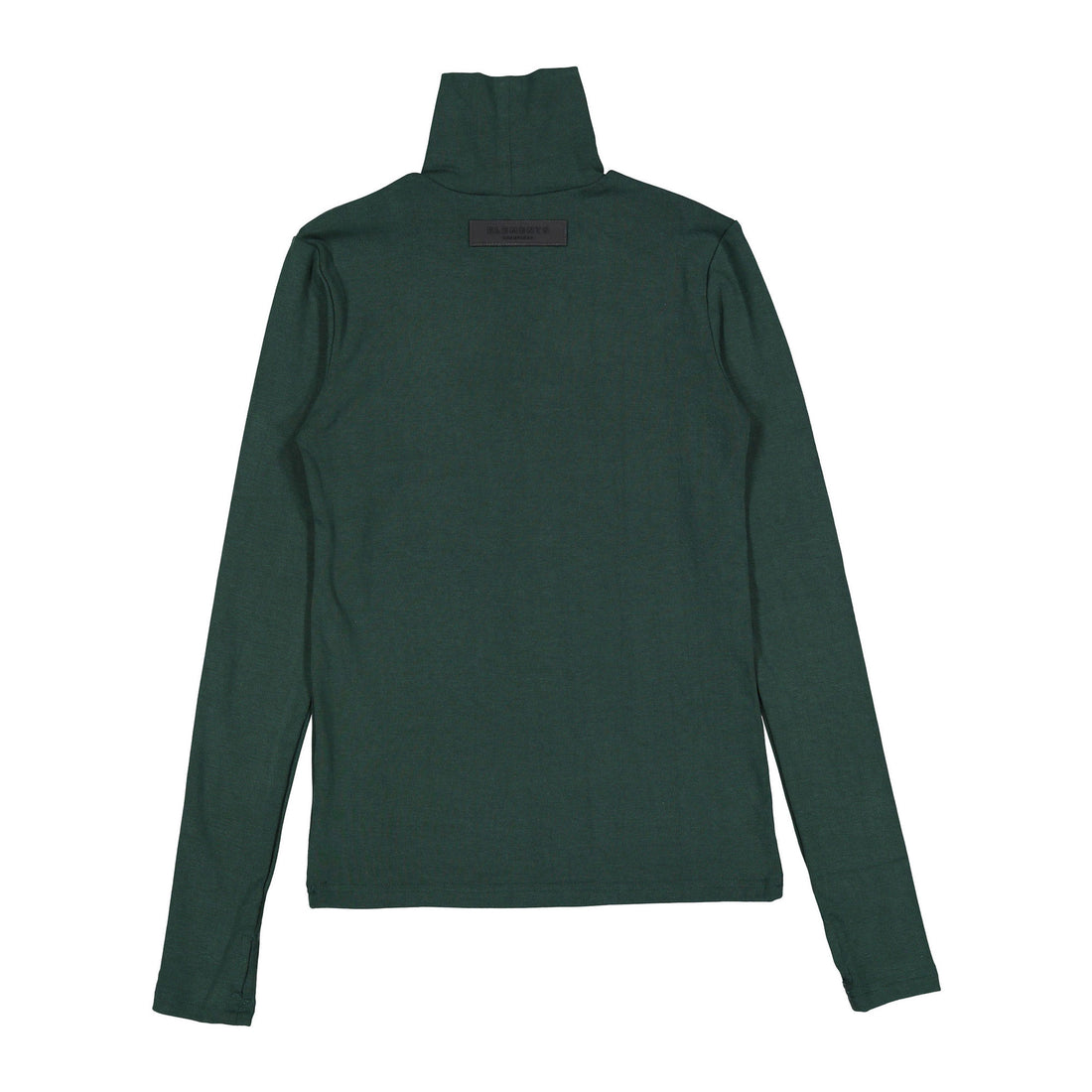 ELEMENTS Forest Green Chest Logo Turtleneck