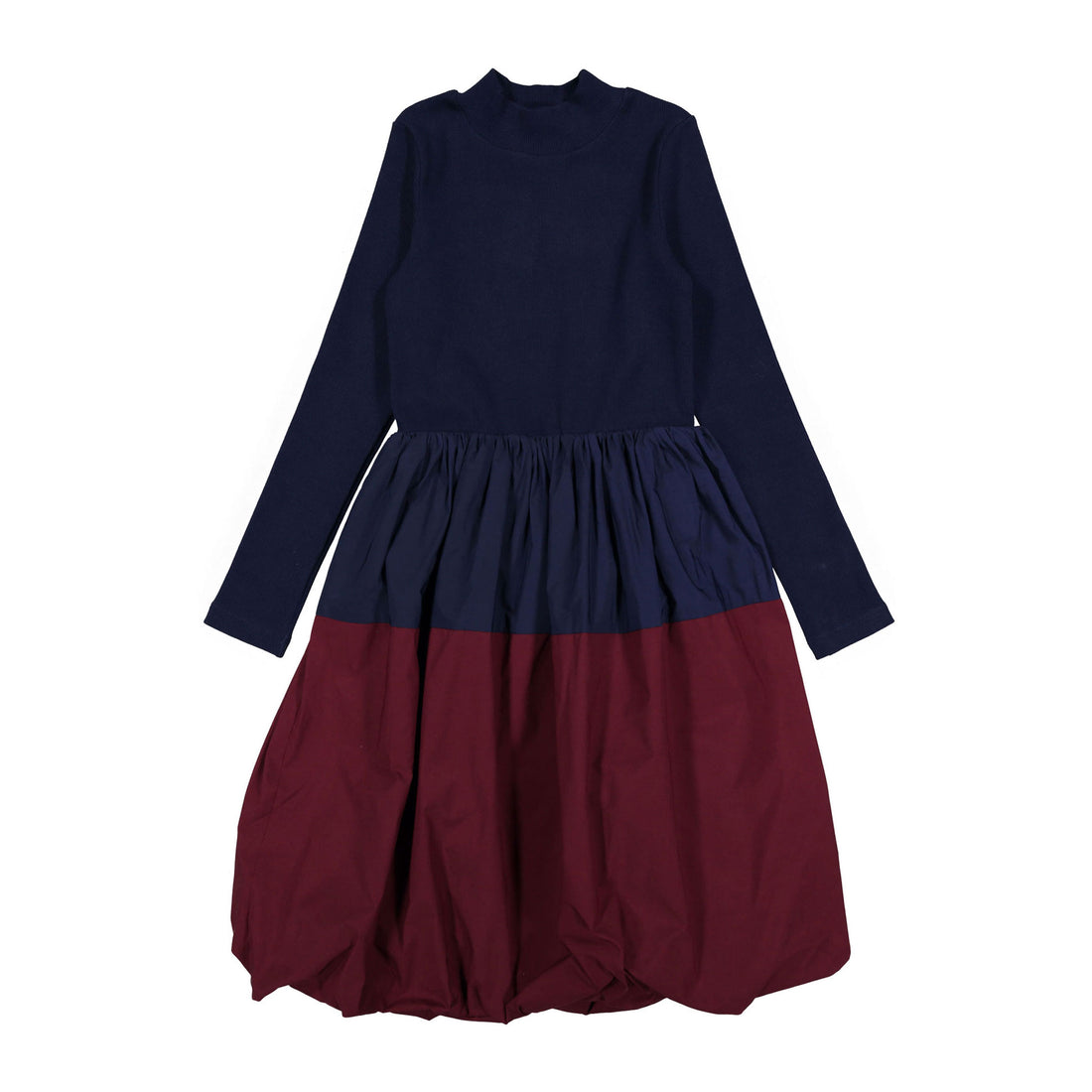 The Middle Daughter Navy & Beetroot Balls In The Air Special Dress