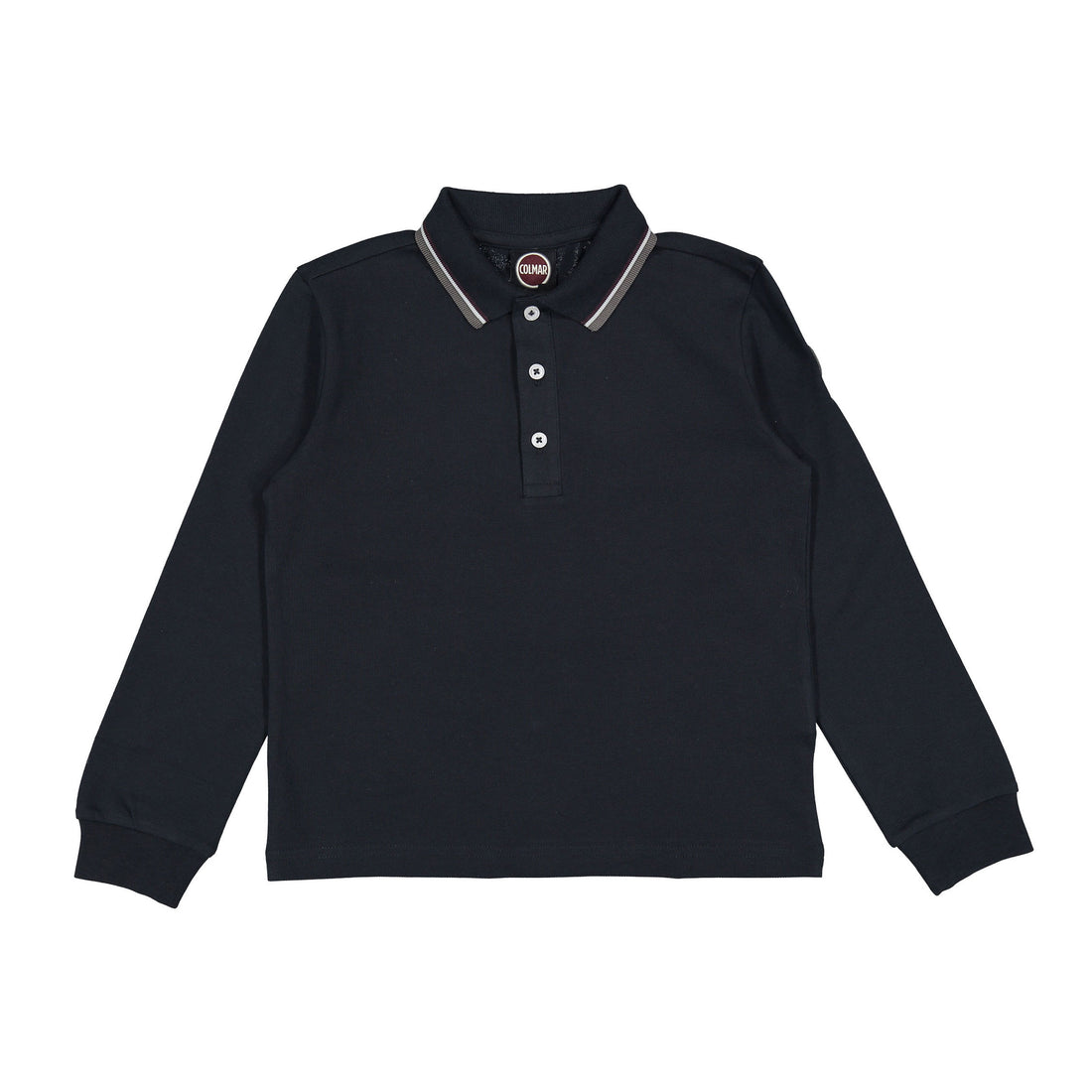 Colmar Navy Collared Trim Polo