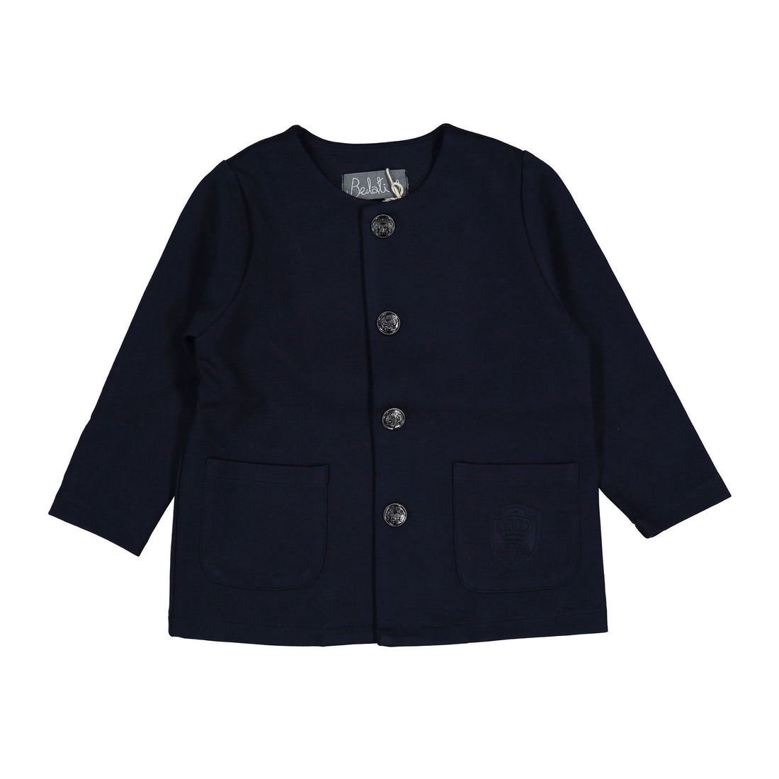 Belati Navy Jersey Jacket