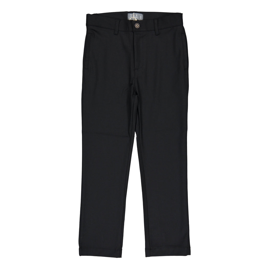 Belati Black Solid Pants