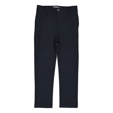 Navy Solid Pants