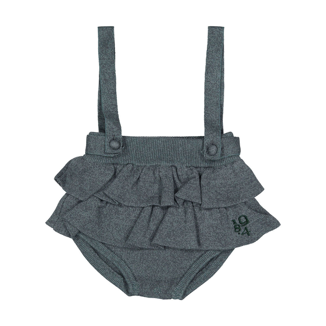 1984 Sage Ruffle Knit Bloomer