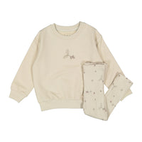 Ladida Layette Acorn Sweatshirt Set