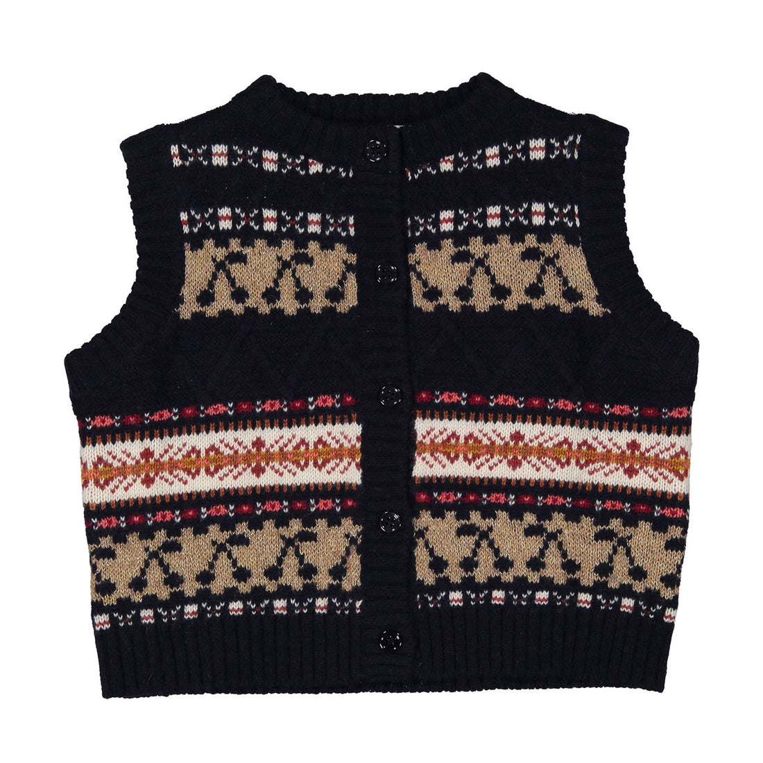 Bonpoint Navy Janou Cardigan