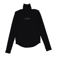 ELEMENTS Black Trim Turtleneck