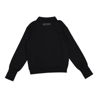 ELEMENTS Black E  Polo Sweatshirt