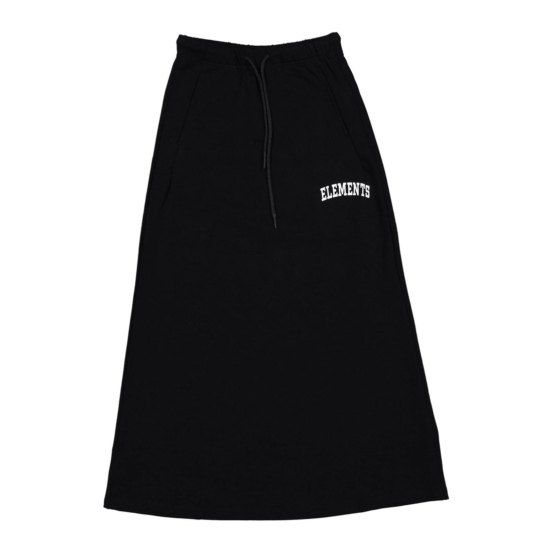 ELEMENTS Black Maxi Sweat Skirt