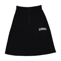 ELEMENTS Black Knee Length Sweat Skirt