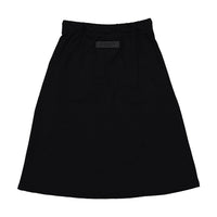 ELEMENTS Black Knee Length Sweat Skirt