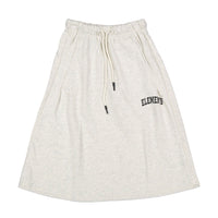 ELEMENTS Ivory Knee Length Sweat Skirt