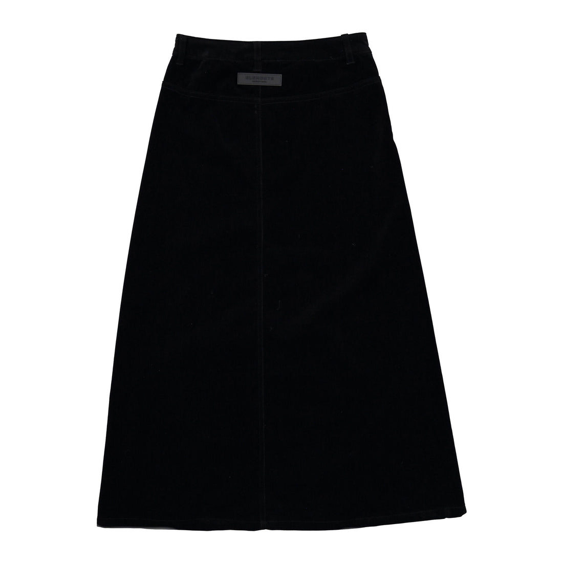 ELEMENTS Black Corduroy Maxi Skirt