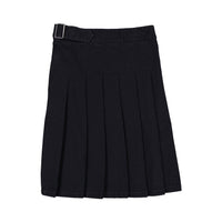 Clubhouse Black Denim Belt Detail Pleated Skirt
