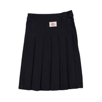 Clubhouse Black Denim Belt Detail Pleated Skirt