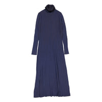 The Tiny Big Sister Navy Turtleneck Womens Dress