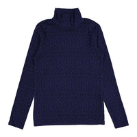 ELEMENTS Navy Logo Turtleneck