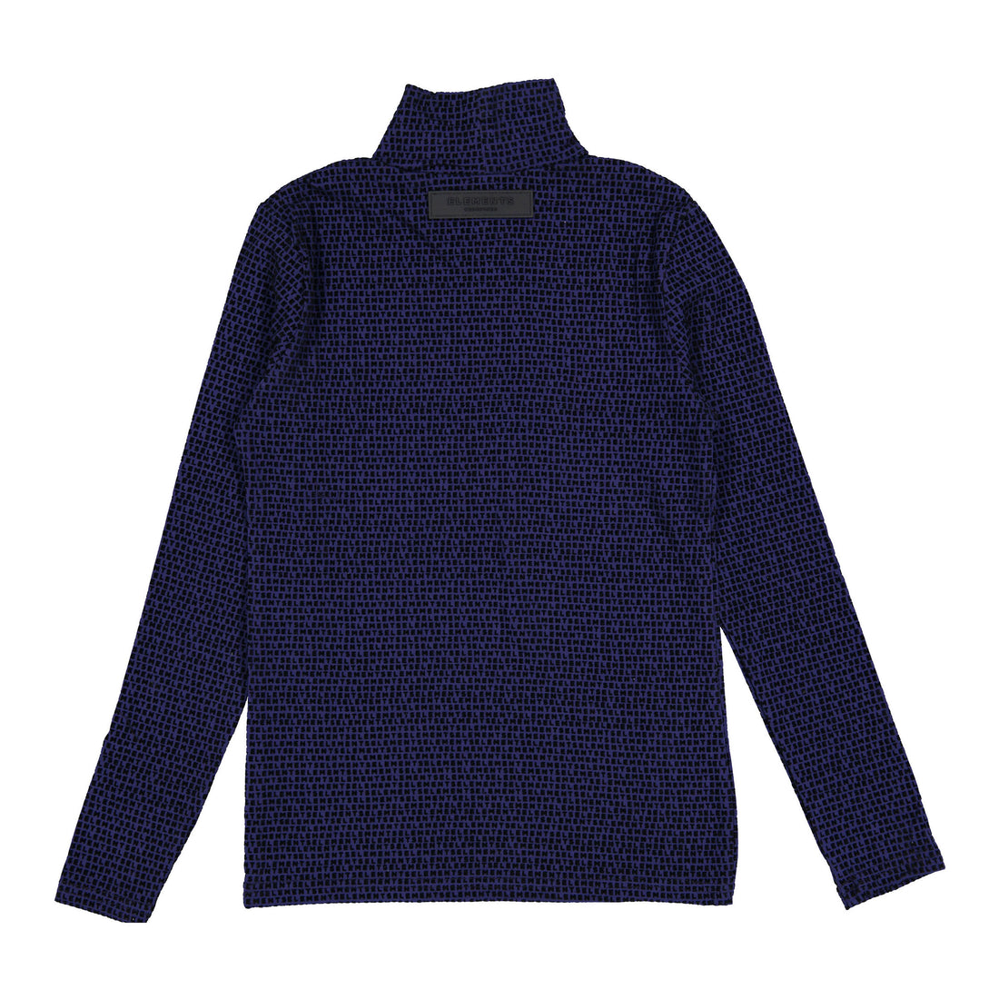 ELEMENTS Navy Logo Turtleneck