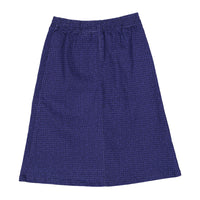 ELEMENTS Navy Logo All Over Knee Length Skirt