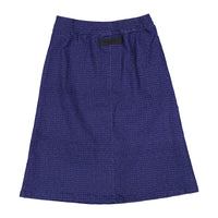ELEMENTS Navy Logo All Over Knee Length Skirt