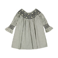 Bonjour Black Stripe Dress